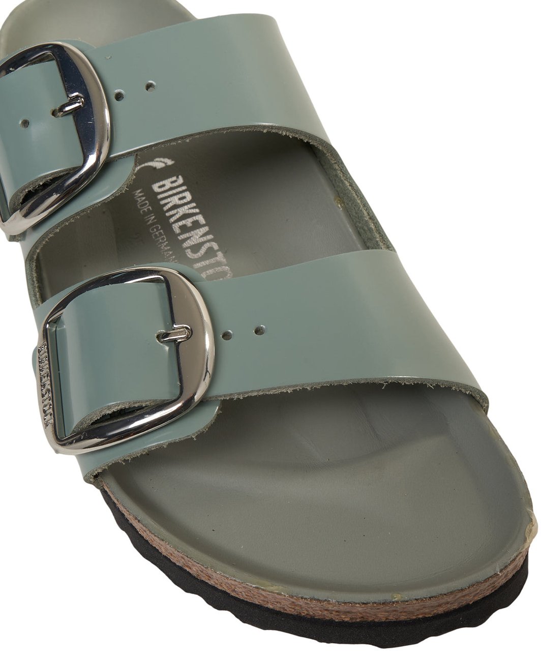 Birkenstock Sandals 'Arizona Big Buckle' Groen