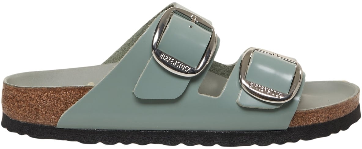 Birkenstock Sandals 'Arizona Big Buckle' Groen