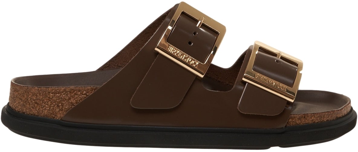 Birkenstock Sandals 'Arizona Droplet Buckle Cupsole' Bruin