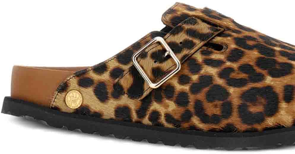 Birkenstock Flat Shoes Brown Bruin