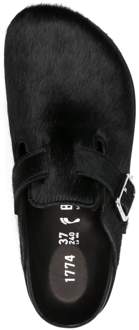 Birkenstock Flat Shoes Black Zwart