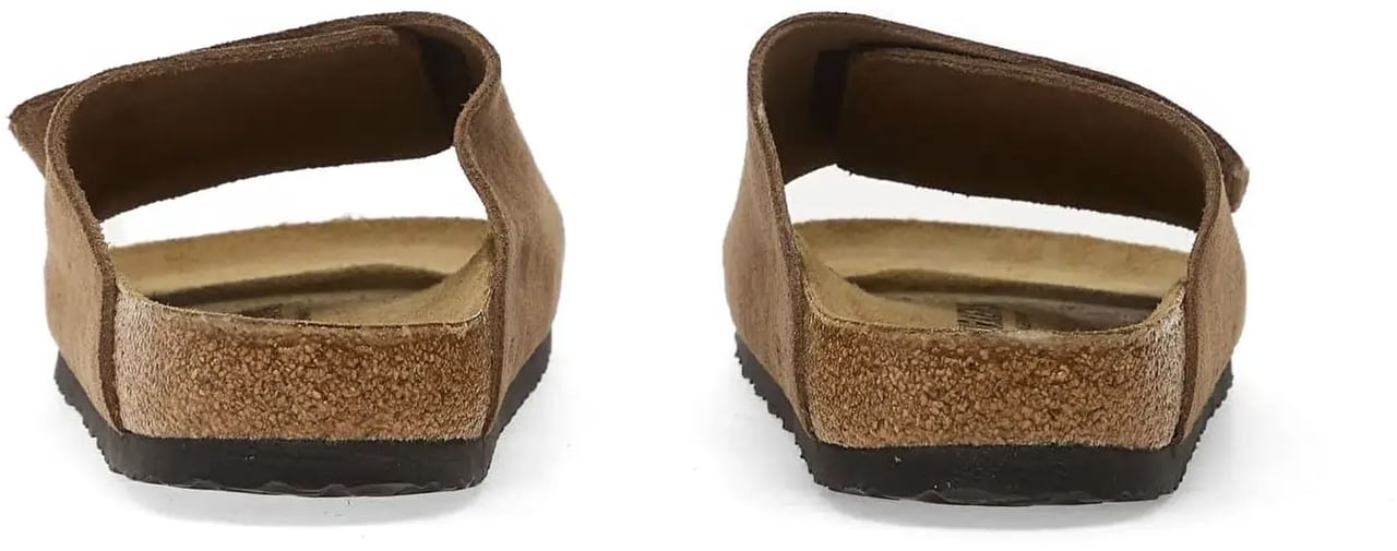 Birkenstock Solana Vl Suede Leather Unisex Dark Bruin