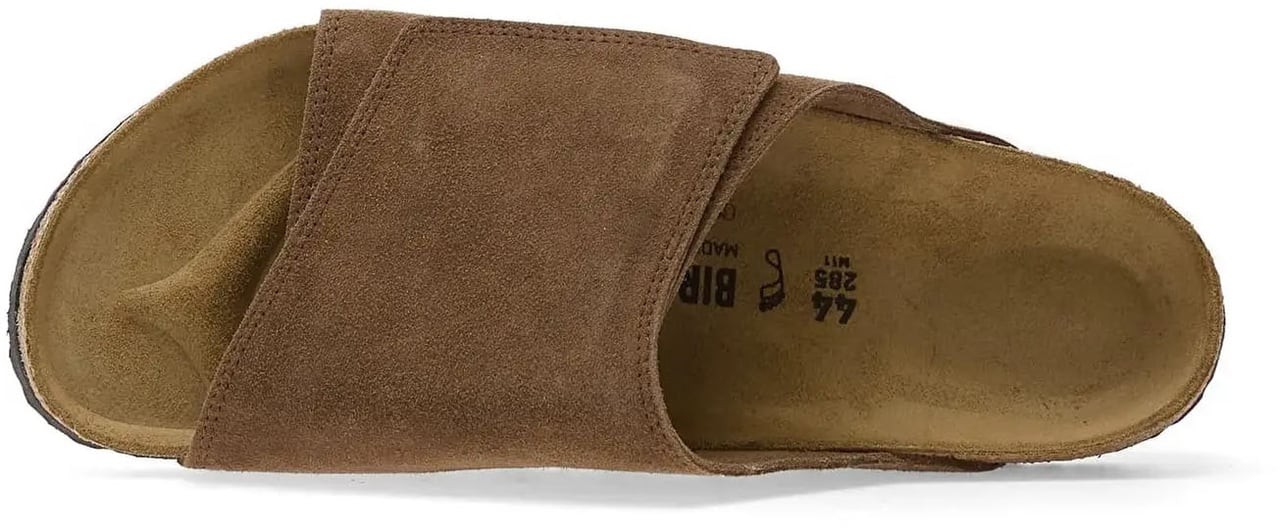 Birkenstock Solana Vl Suede Leather Unisex Dark Bruin