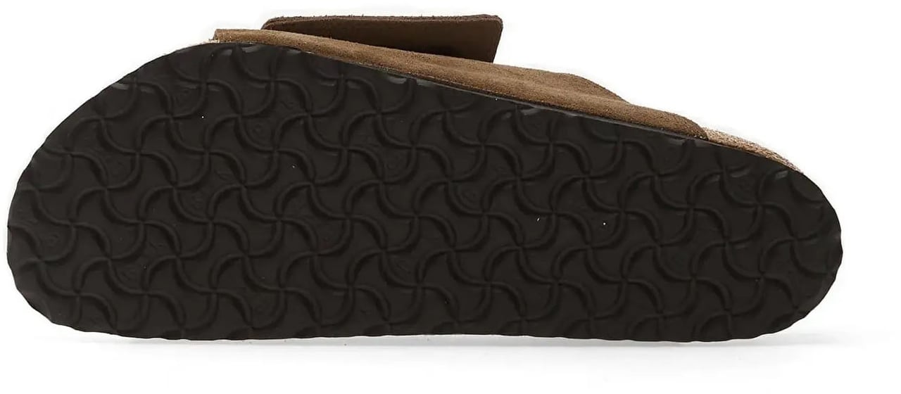 Birkenstock Solana Vl Suede Leather Unisex Dark Bruin