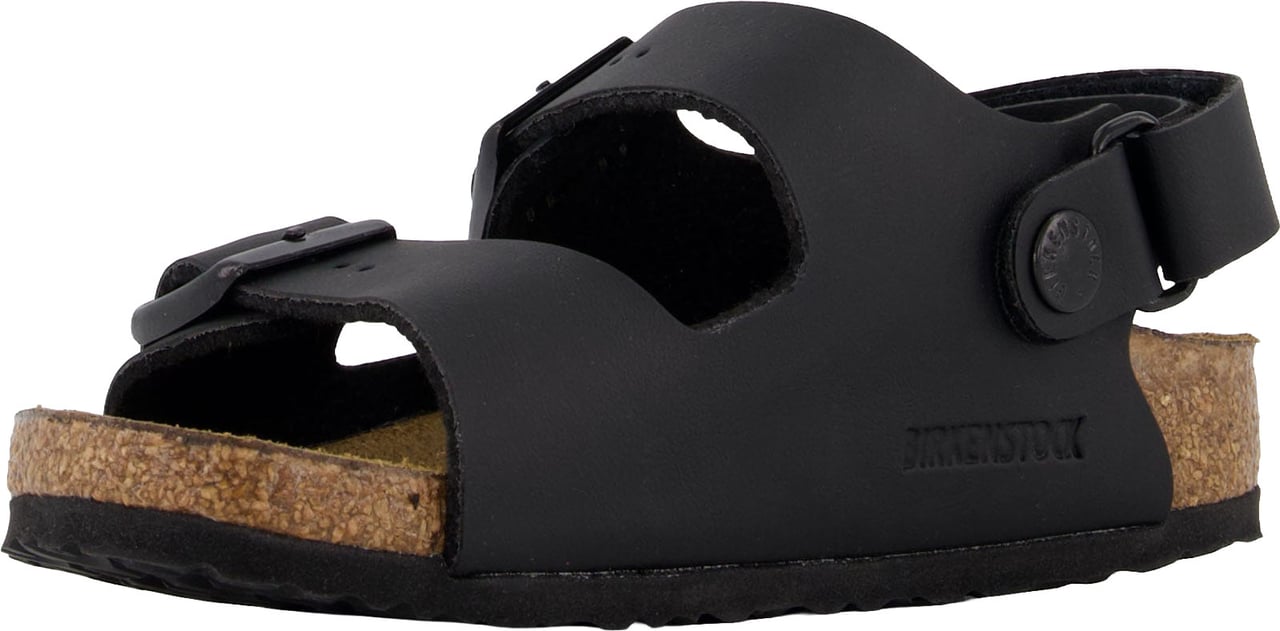 Birkenstock Birkenstock Milano Jongens Sandalen In Zwart Zwart