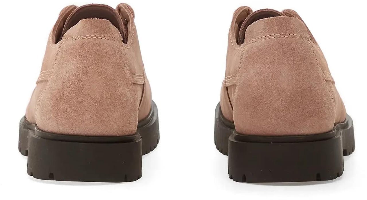 Birkenstock Highwood Moc Lace Low Suede Pink Clay Roze