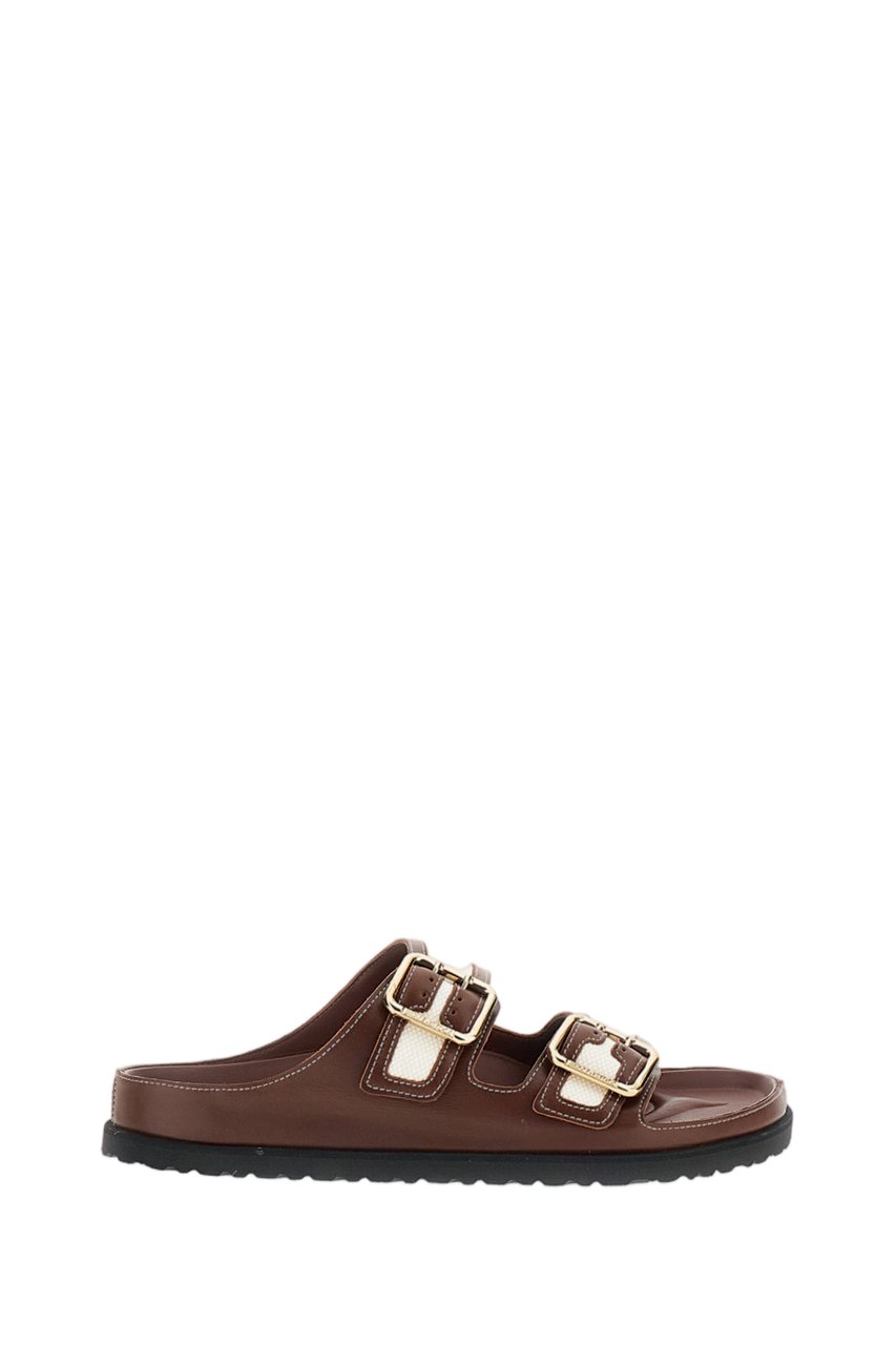 Birkenstock Light Canvas Arizona Double-Strap Sandals Bruin