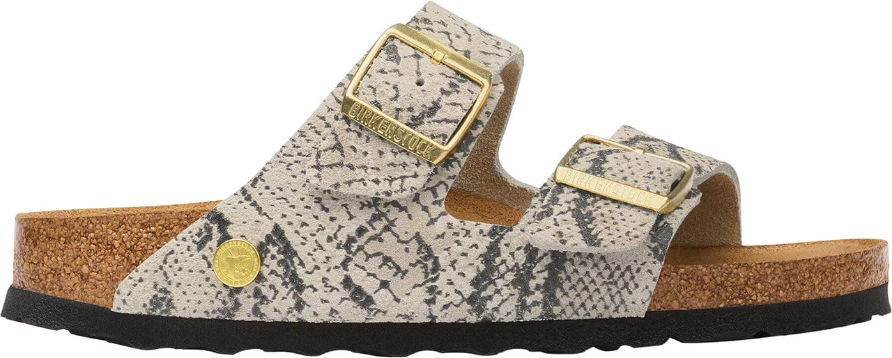 Birkenstock Sandals Snake Oyster Taupe