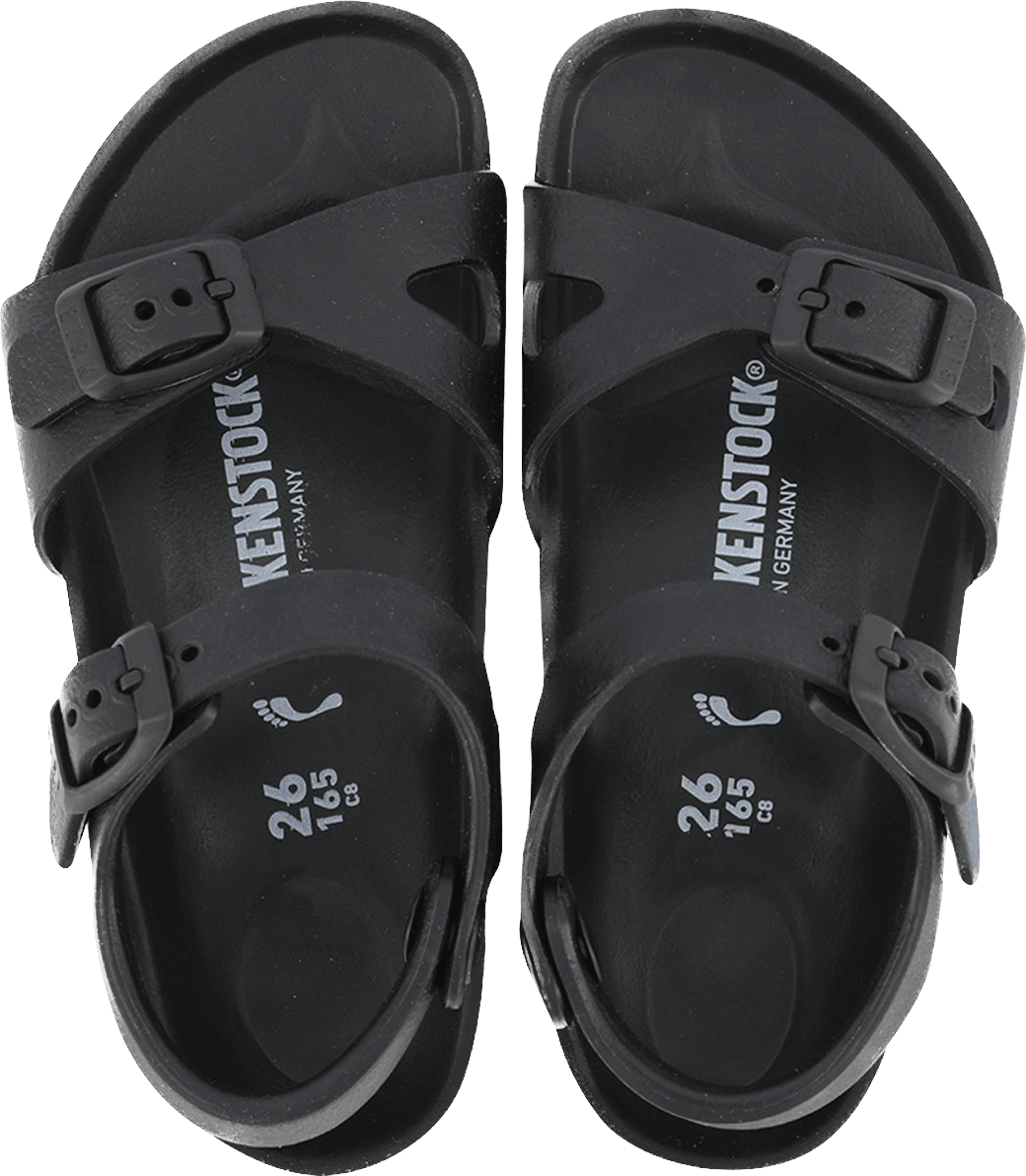 Birkenstock Birkenstock Kinder Unisex Sandalen Eva Rio Zwart Zwart