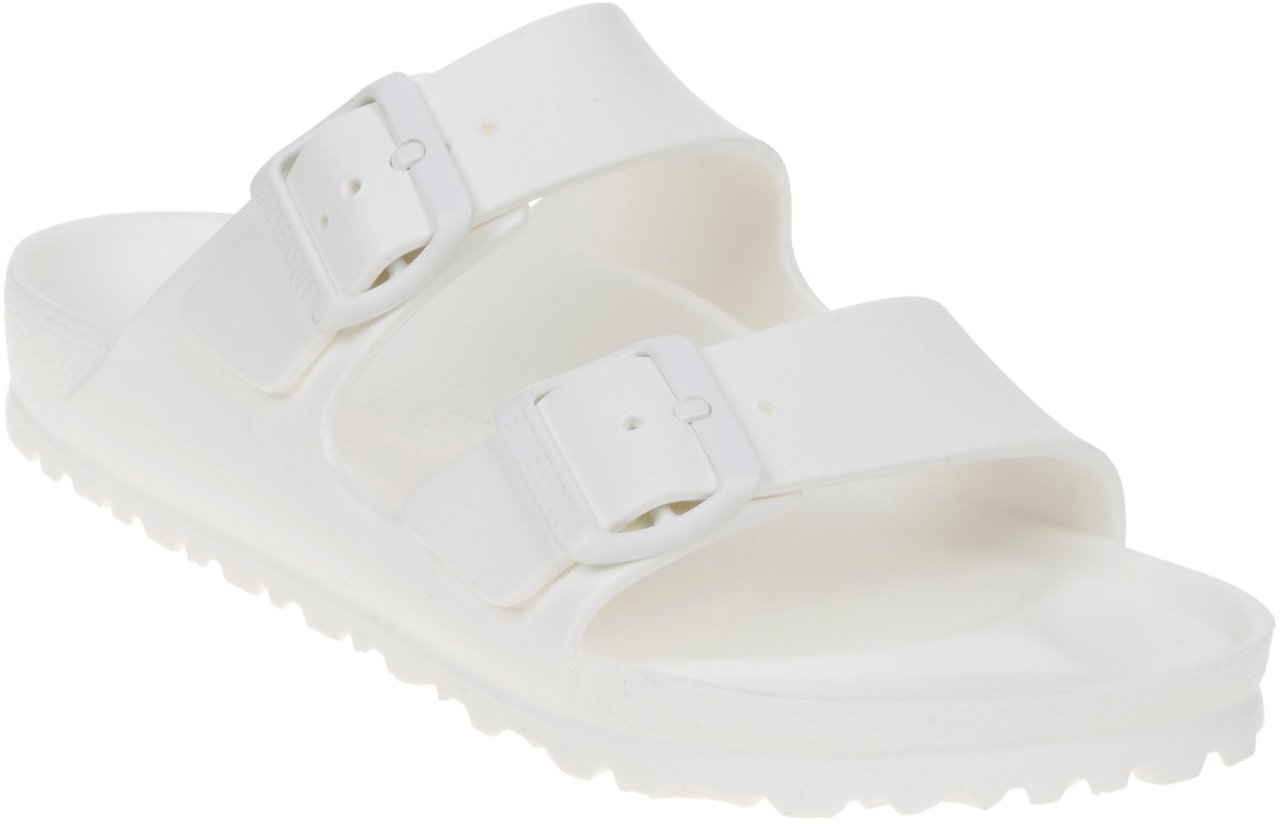 Birkenstock Flat Shoes F Bianco Wit