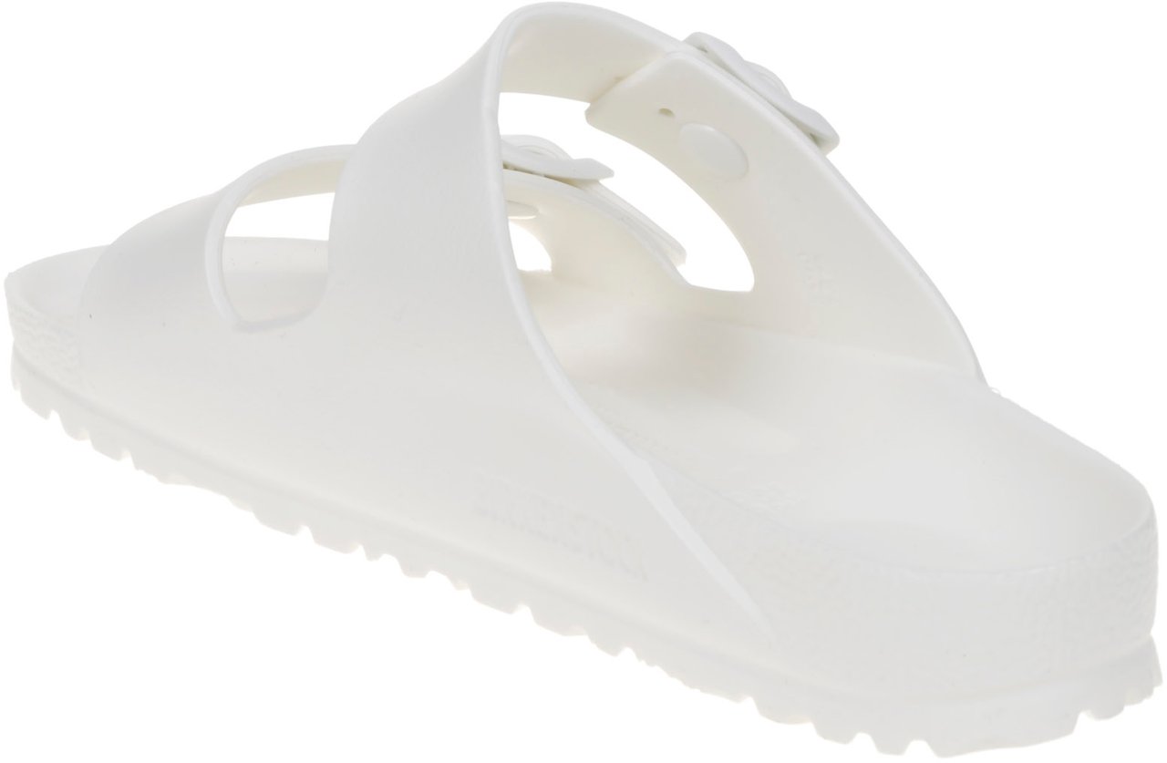 Birkenstock Flat Shoes F Bianco Wit