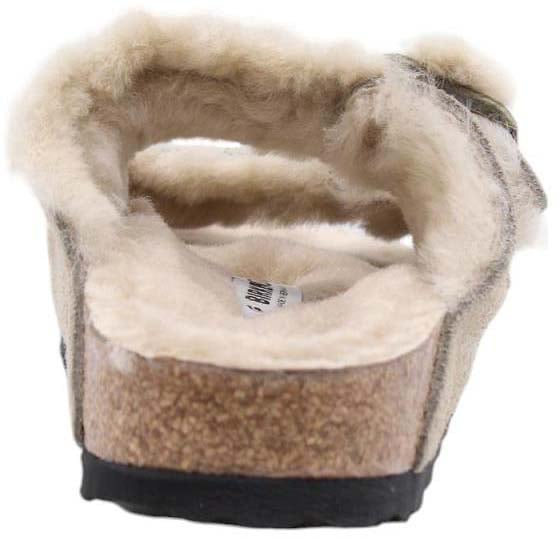 Birkenstock Slipper Taupe Taupe