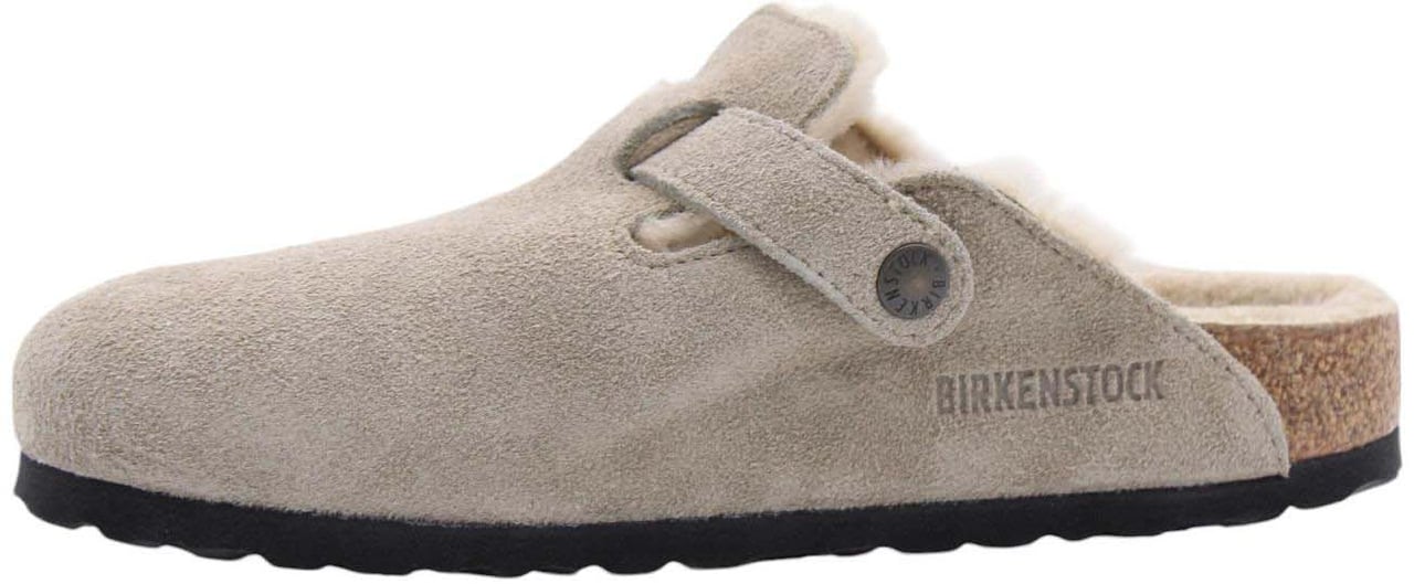 Birkenstock Slipper Taupe Taupe