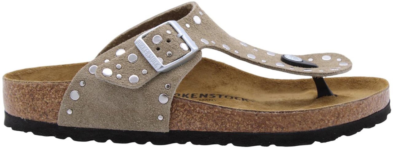 Birkenstock Teenslipper Taupe Taupe