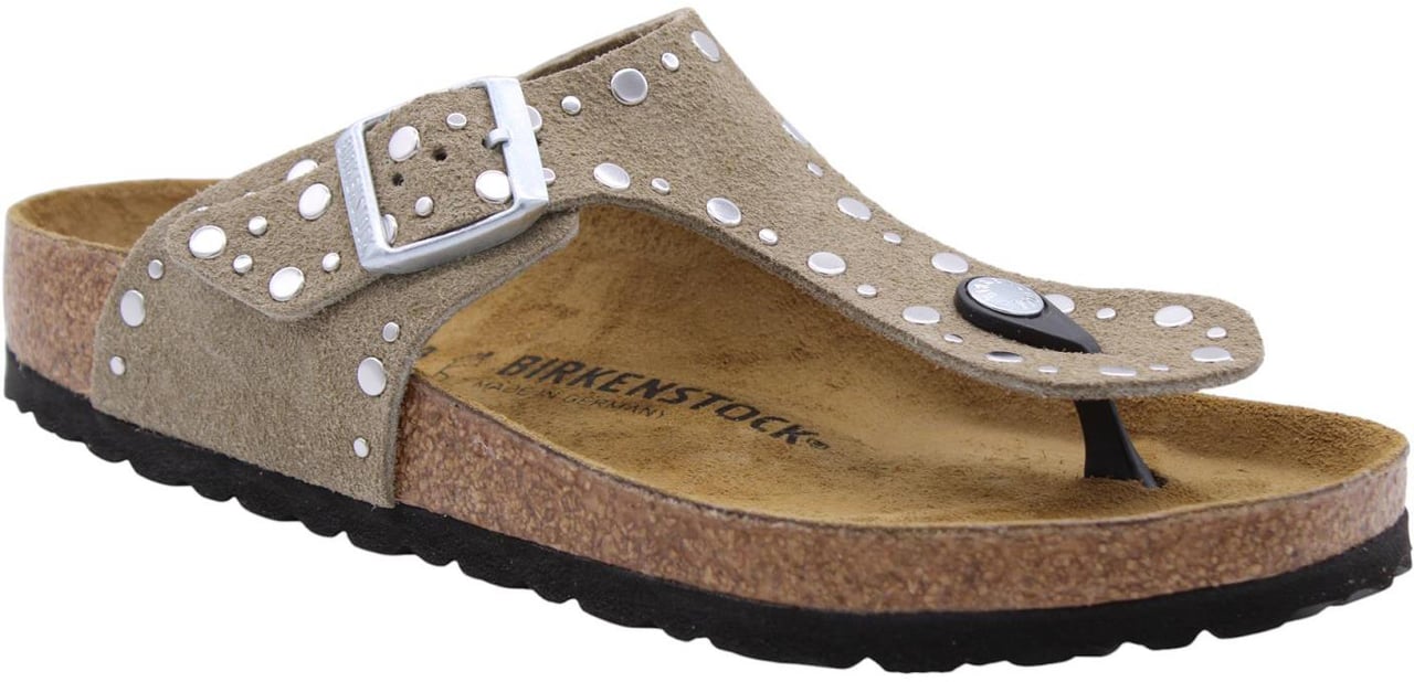 Birkenstock Teenslipper Taupe Taupe