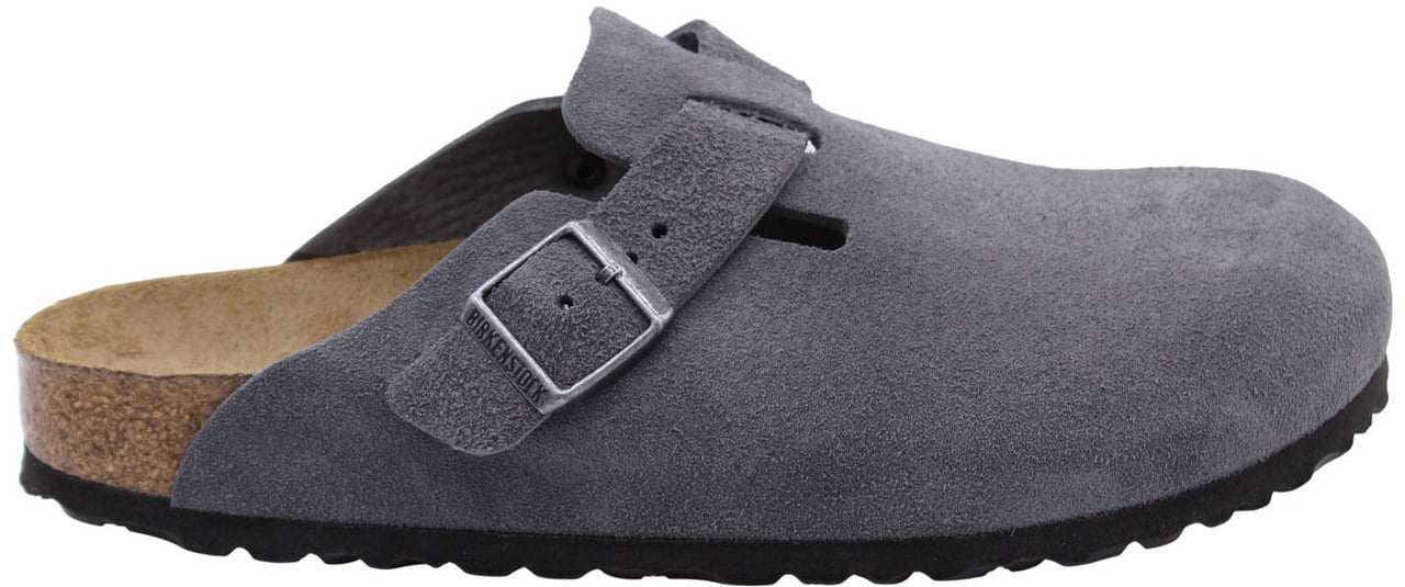 Birkenstock Slipper Gray Grijs