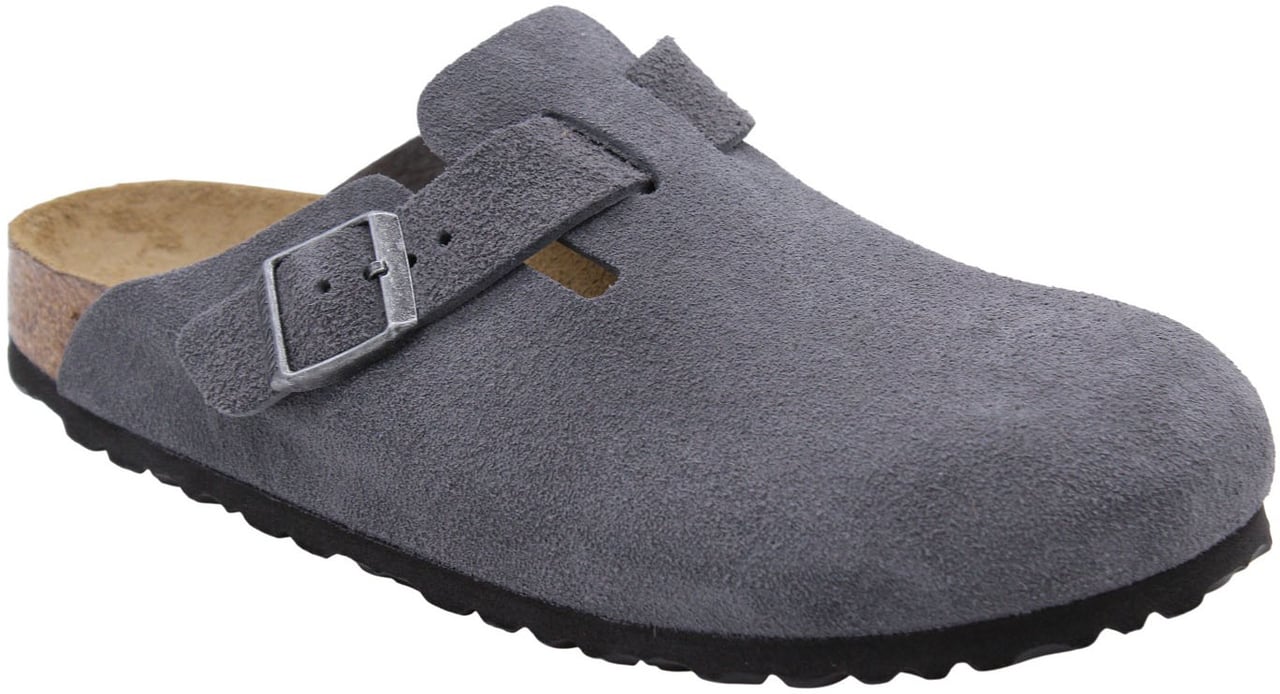 Birkenstock Slipper Gray Grijs