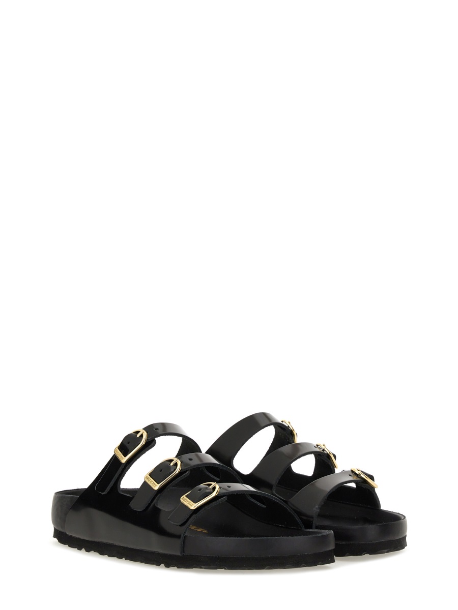 Birkenstock SANDALWOOD "FLORIDA FRESH" Zwart