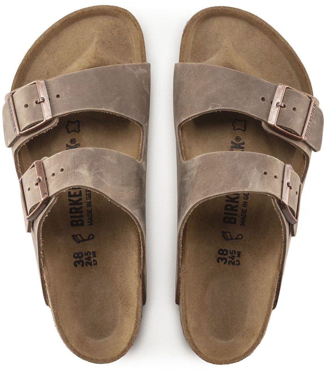 Birkenstock Arizona Regular Slippers Bruin 352201 Bruin