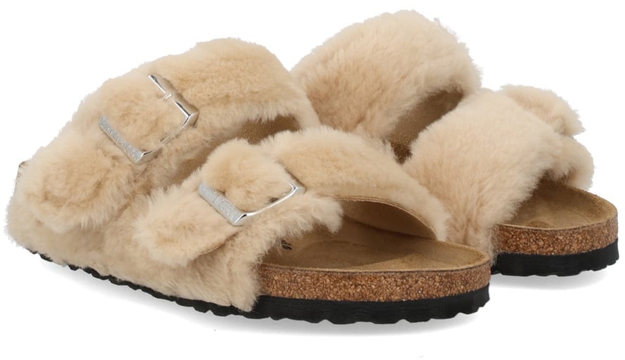 Birkenstock ARIZONA BIG BUCKLE" SANDAL Beige