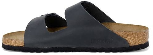 Birkenstock Black Synthetic Slippers Zwart