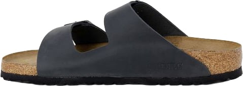 Birkenstock Black Synthetic Slippers Zwart