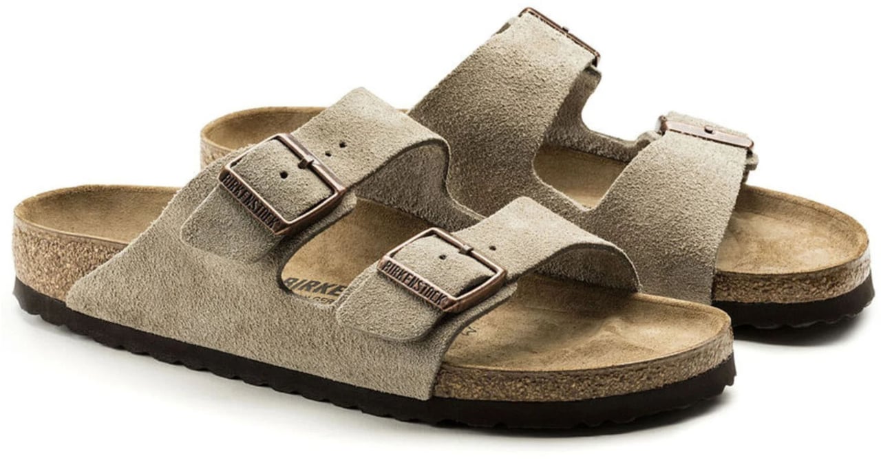 Birkenstock Arizona Regular Slippers Taupe 51461 Taupe