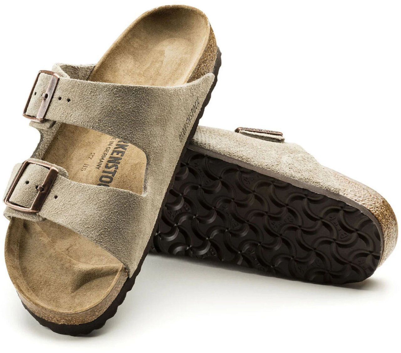 Birkenstock Arizona Regular Slippers Taupe 51461 Taupe