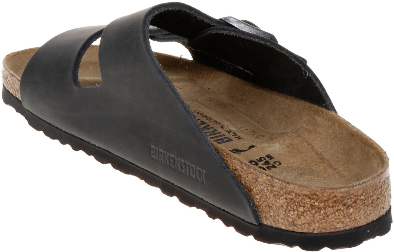 Birkenstock Flat Shoes C Nero Zwart
