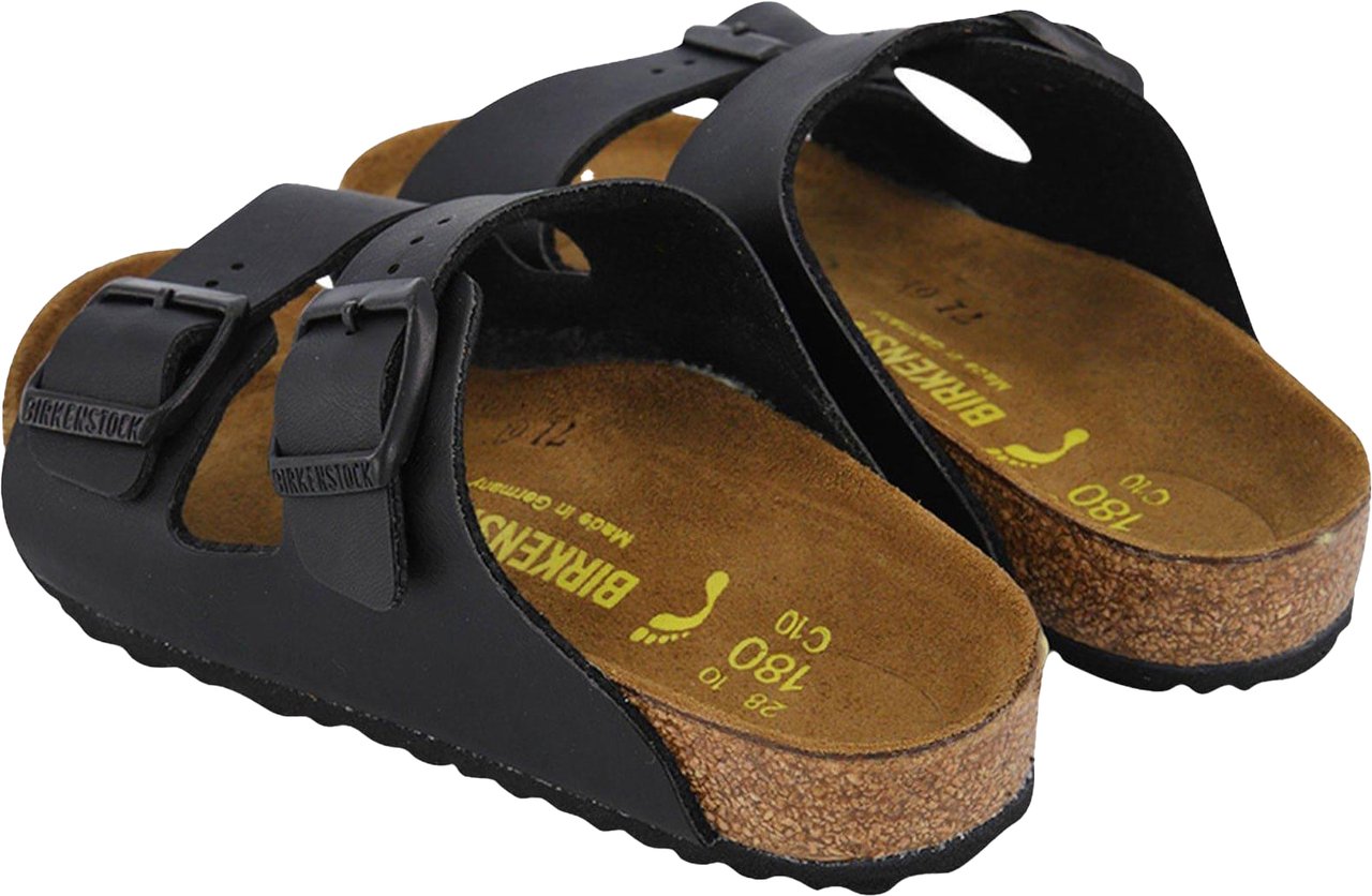 Birkenstock Birkenstock Kinder Jongens Slippers Arizona Zwart Zwart