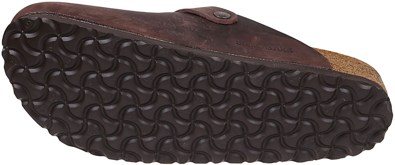 Birkenstock Boston Sliders Brown Bruin