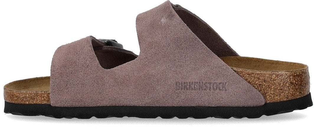 Birkenstock BIRKENSTOCK ARIZONA FADED SANDAL Paars