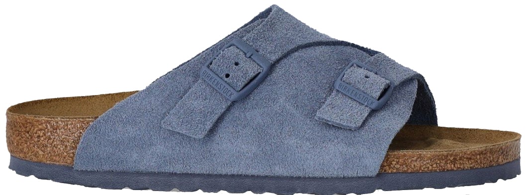 Birkenstock BIRKENSTOCK ZÜRICH ELEMENTAL BLUE SLIDE Lichtblauw