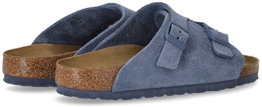 Birkenstock BIRKENSTOCK ZÜRICH ELEMENTAL BLUE SLIDE Lichtblauw