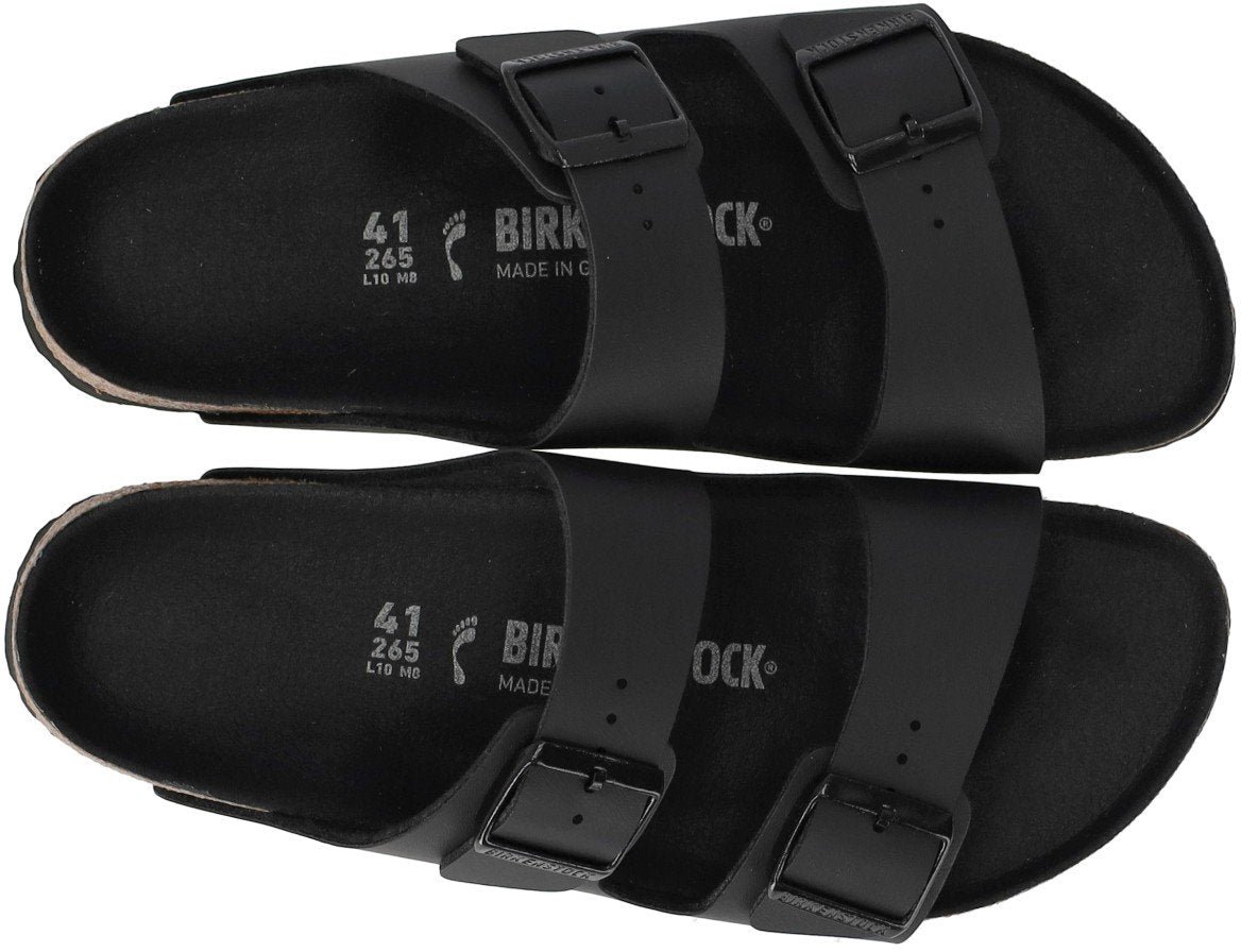 Birkenstock BIRKENSTOCK ARIZONA TRIPLES UNISEX SANDAL Zwart