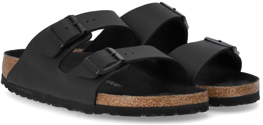 Birkenstock BIRKENSTOCK ARIZONA TRIPLES UNISEX SANDAL Zwart