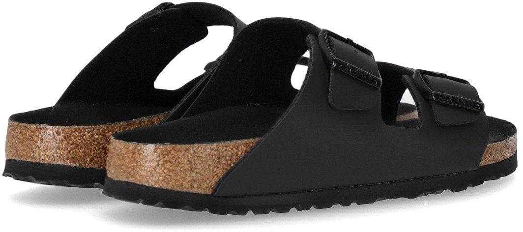 Birkenstock BIRKENSTOCK ARIZONA TRIPLES UNISEX SANDAL Zwart