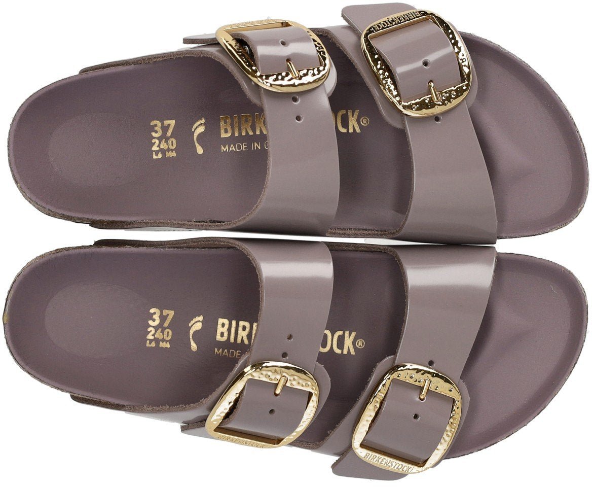 Birkenstock BIRKENSTOCK ARIZONA BIG BUCKLE HIGH SHINE FADED SANDAL Paars