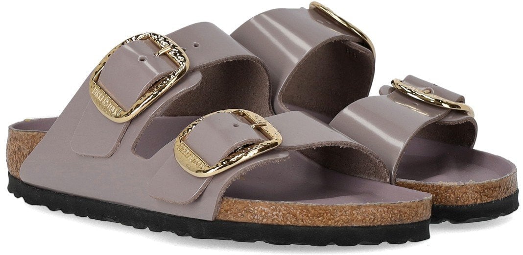 Birkenstock BIRKENSTOCK ARIZONA BIG BUCKLE HIGH SHINE FADED SANDAL Paars
