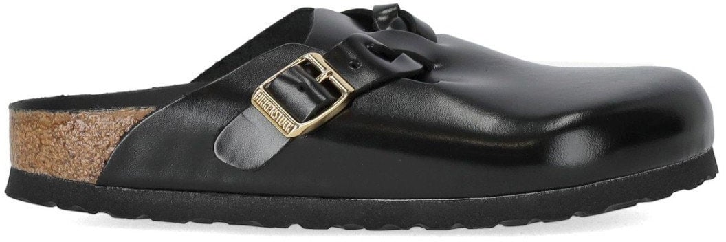 Birkenstock BIRKENSTOCK BOSTON BRAIDED CLOG Zwart