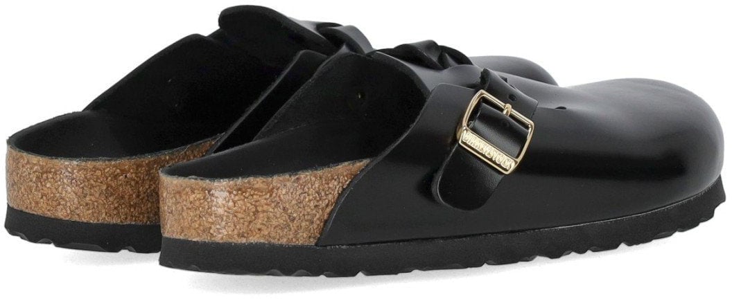 Birkenstock BIRKENSTOCK BOSTON BRAIDED CLOG Zwart