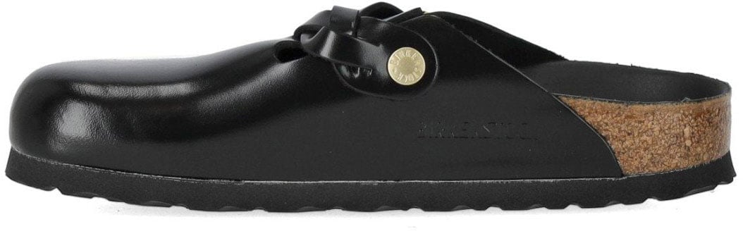 Birkenstock BIRKENSTOCK BOSTON BRAIDED CLOG Zwart