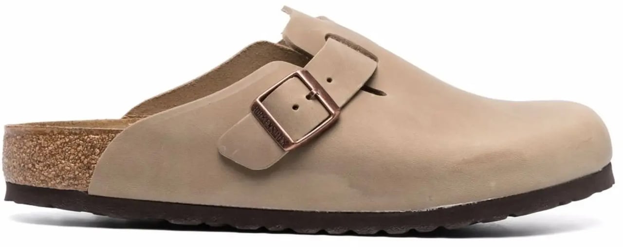 Birkenstock Boston Natural Leather Oiled Tabacco Brown Bruin