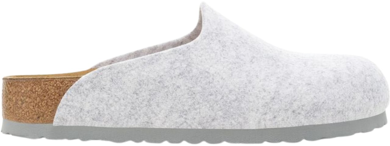 Birkenstock Birkenstock  Slippers Lichtgrijs Amsterdam Wool Felt Grijs