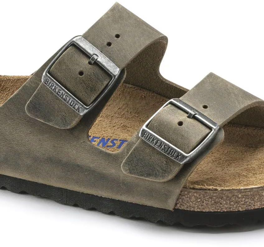 Birkenstock Sandals Faded Khaki Groen