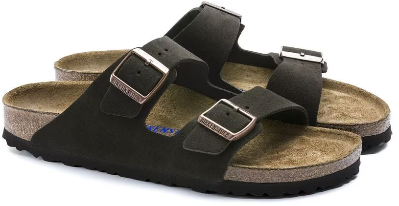 Birkenstock Sandals Mokka Wit