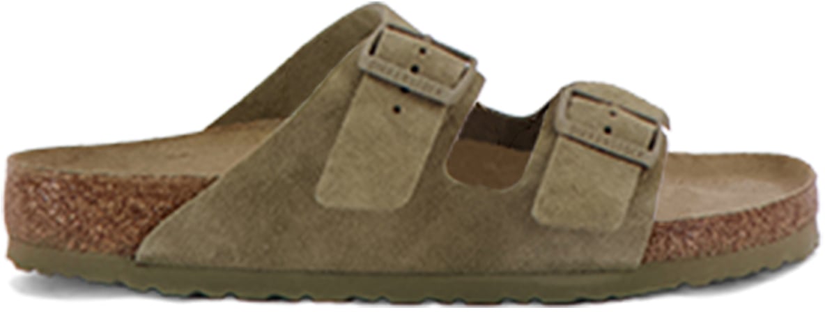 Birkenstock Slippers Groen Groen