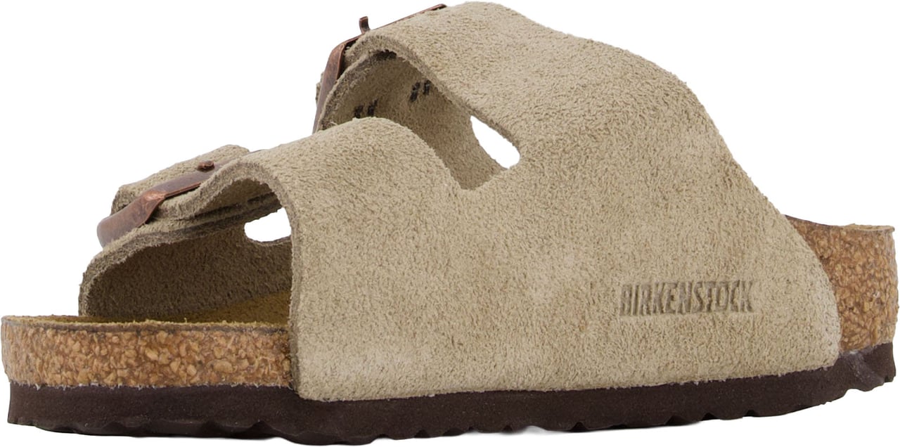 Birkenstock Arizona Unisex Slippers In Beige Beige
