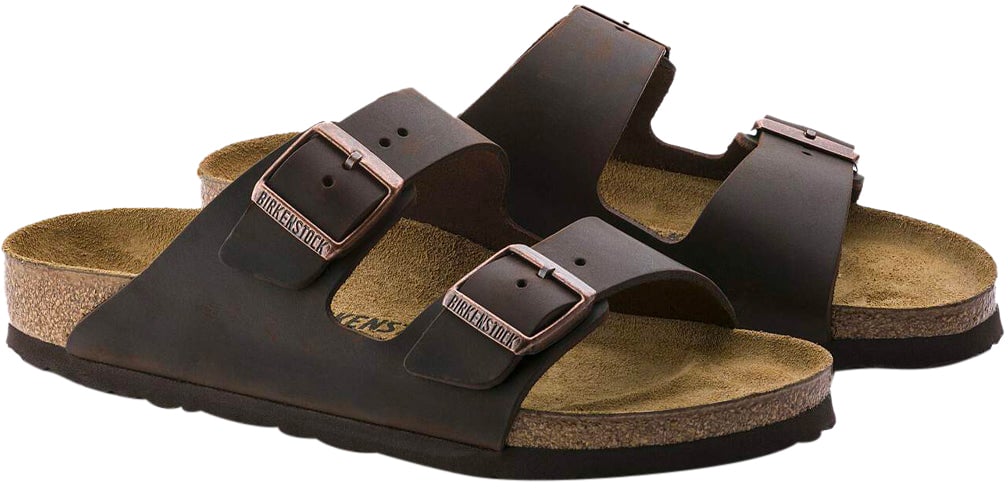 Birkenstock Ciabatta Arizona Oiled Leather Habana Divers