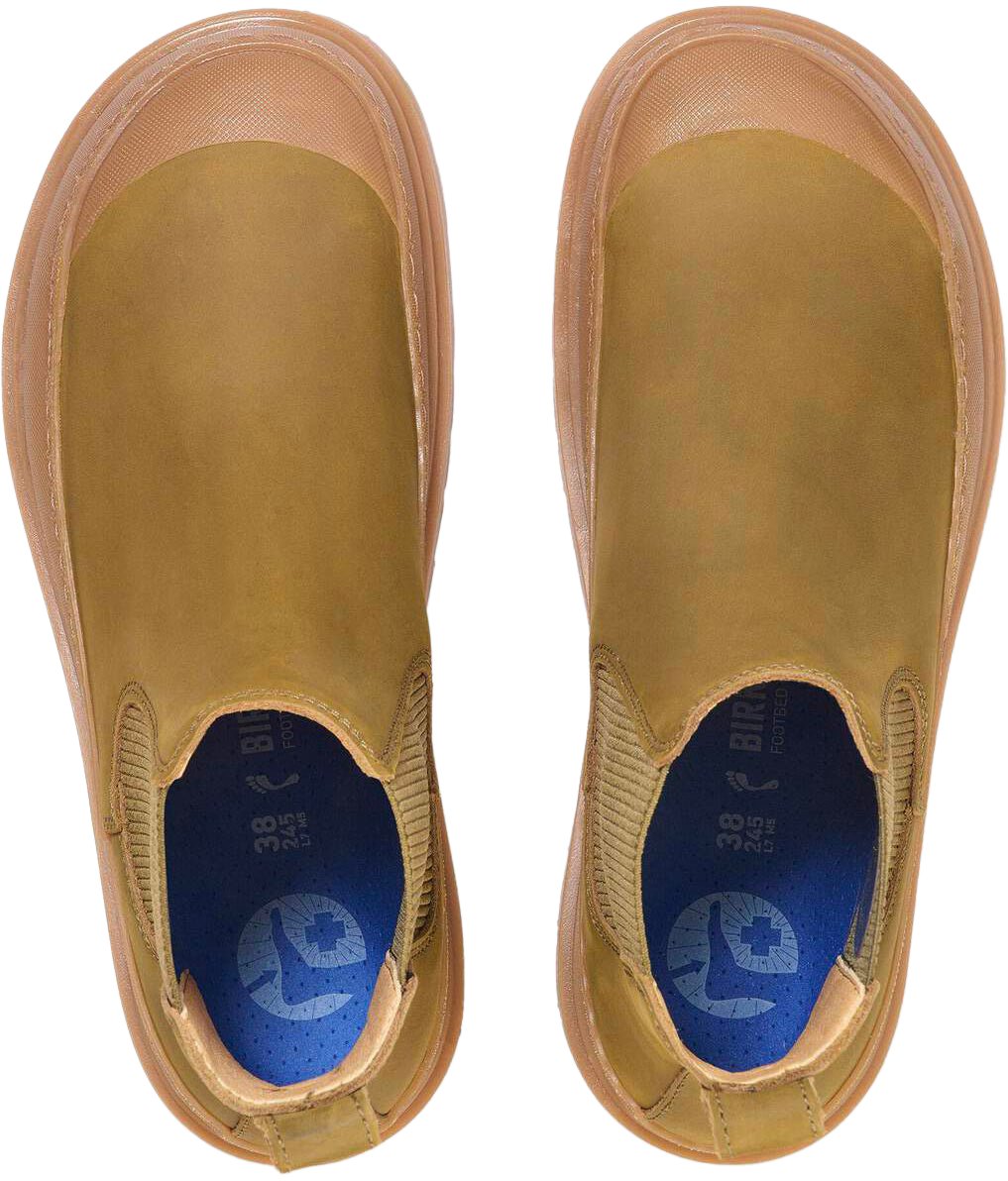 Birkenstock Stivale Prescott Slip On Nubuck Leather Pine Green Divers